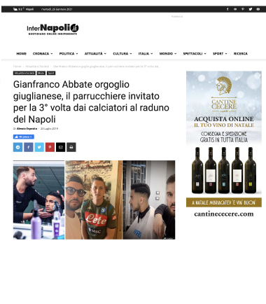 InterNAPOLI: Gianfranco Abbate, storia e percorso